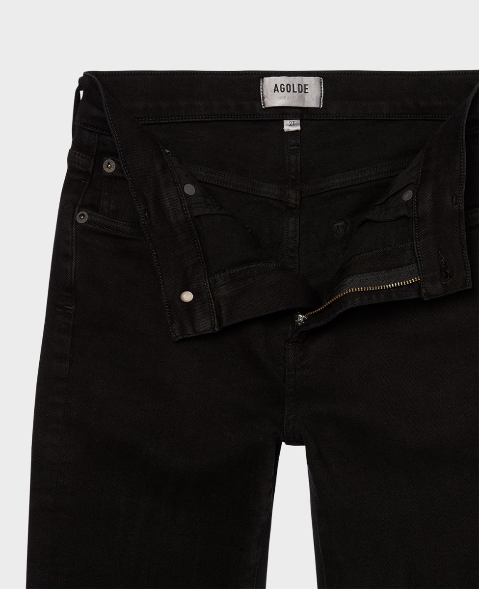 Agolde Mid Rise Ankle Jeans