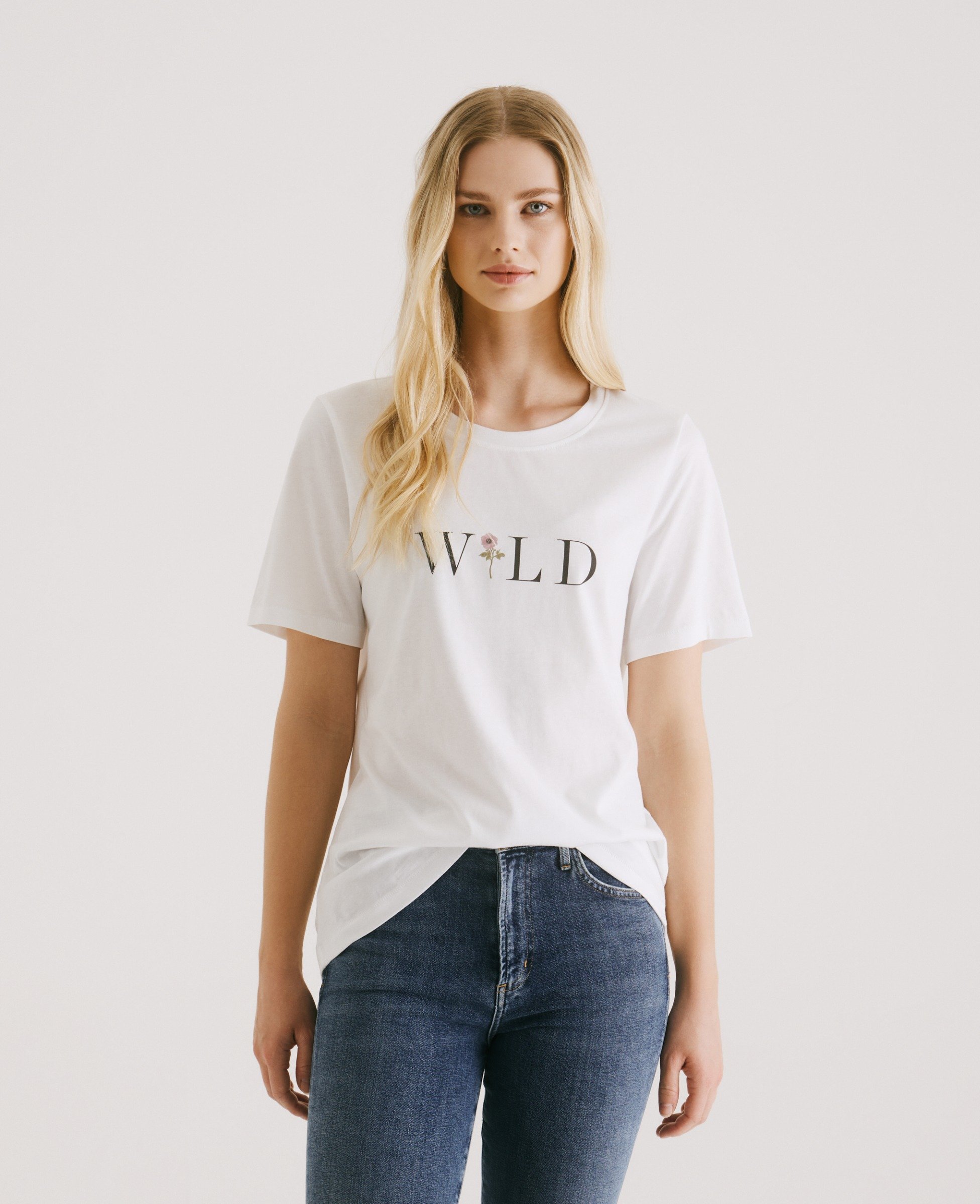 Really Wild Wild Rose Organic Cotton T-Shirt Main Image