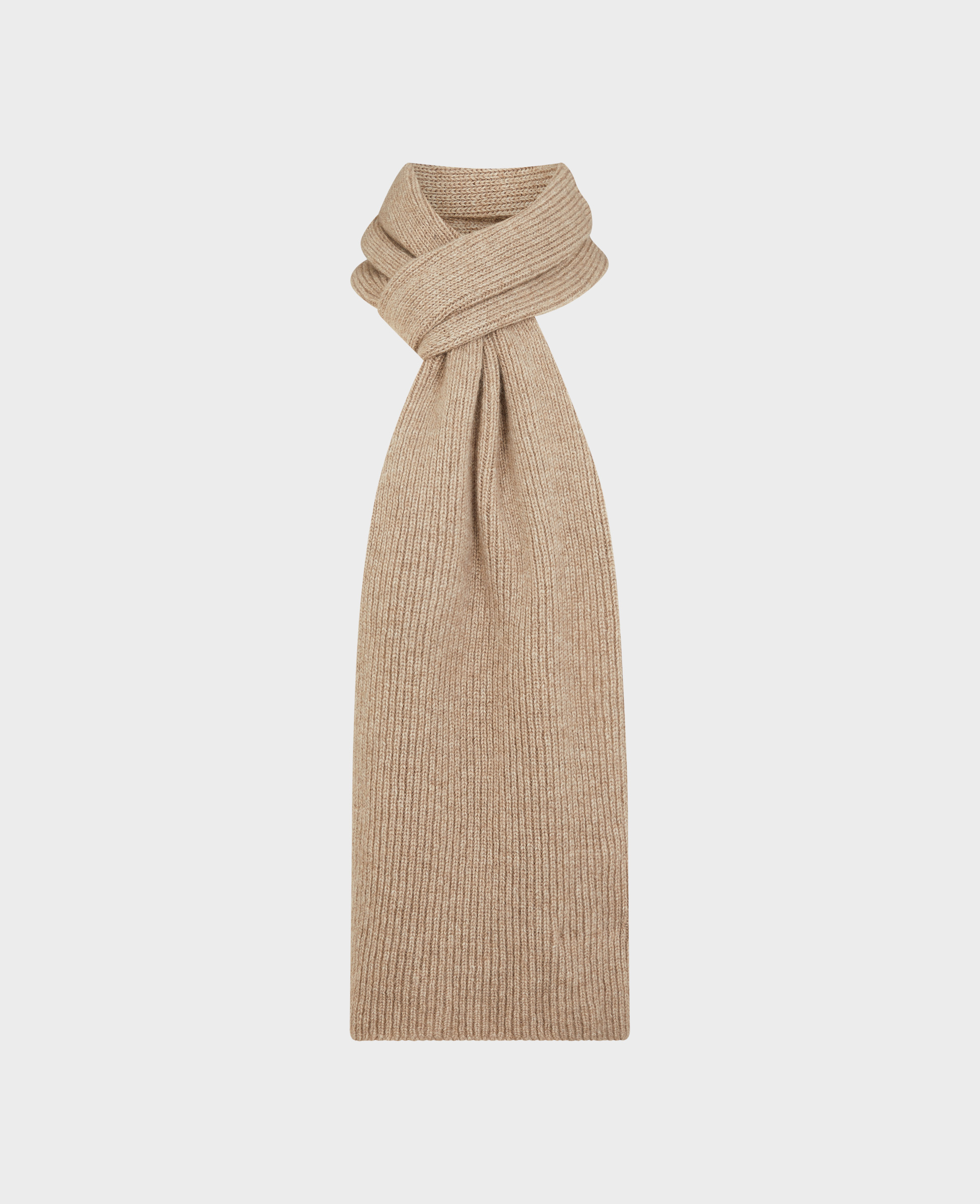 Really Wild Cashmere Ribbed Scarf Main Image