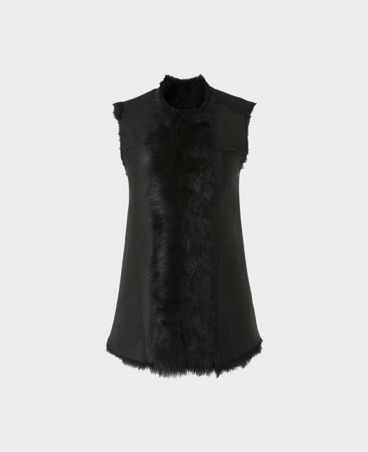 Really Wild
                            Reversible Shearling Fur Waistcoat Main Image