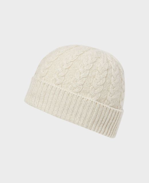 Really Wild Cashmere Cable Beanie Main Image