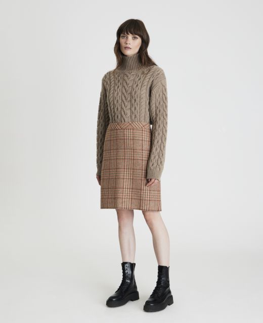 Really Wild
                            A-Line Tweed Skirt Main Image