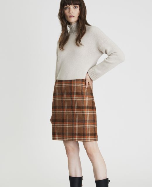 Really Wild
                            A-Line Tweed Skirt Main Image