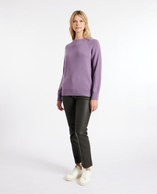 Really Wild Cashmere Mix Crew Neck Jumper Different Angle 1