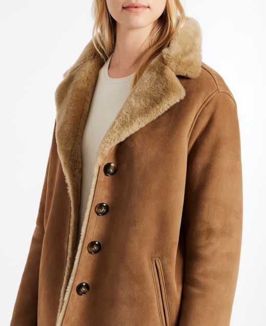 Really Wild  Sheepskin Short Fur Jacket Main Image