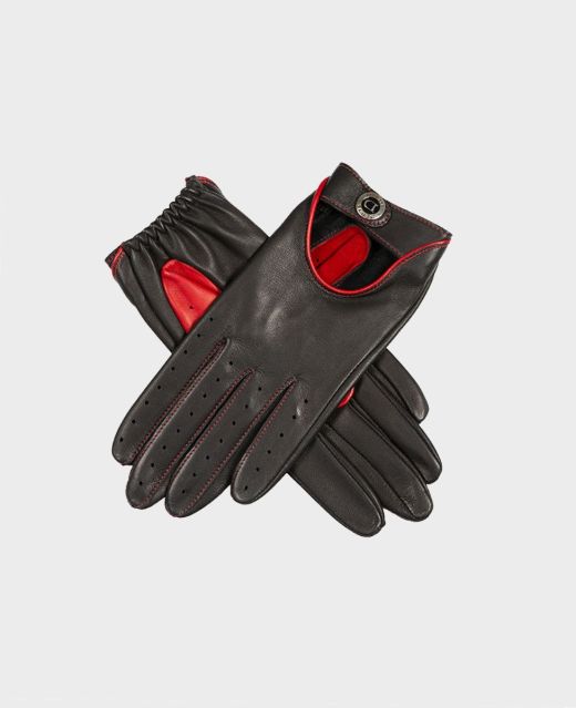 Really Wild Dents Leather Driving Gloves Different Angle 1