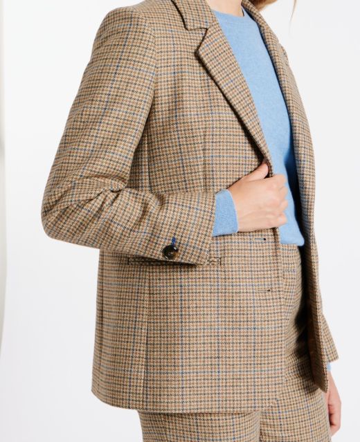 Really Wild Carlton Longline Tweed Jacket Different Angle 1