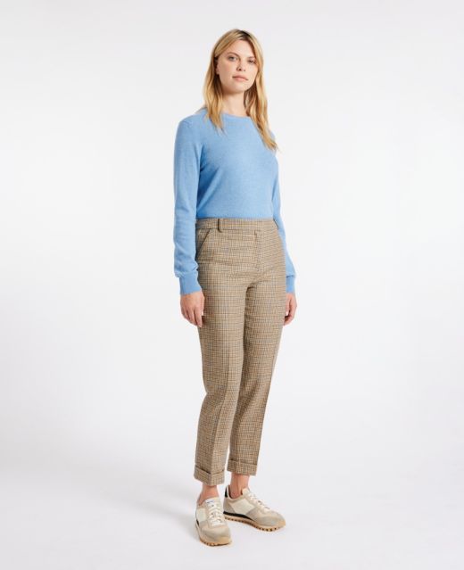 Really Wild
                            Turn Up Tweed Trousers Main Image