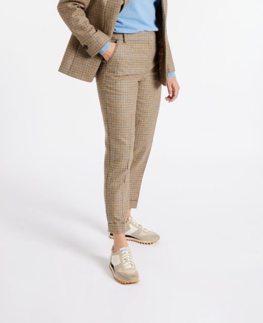 Really Wild Turn Up Tweed Trousers Different Angle 1