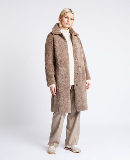 Really Wild
                            Reversible Teddy Fur Coat Main Image