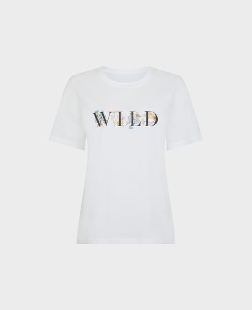 Really Wild Wild Flower Organic Cotton T-Shirt Different Angle 1