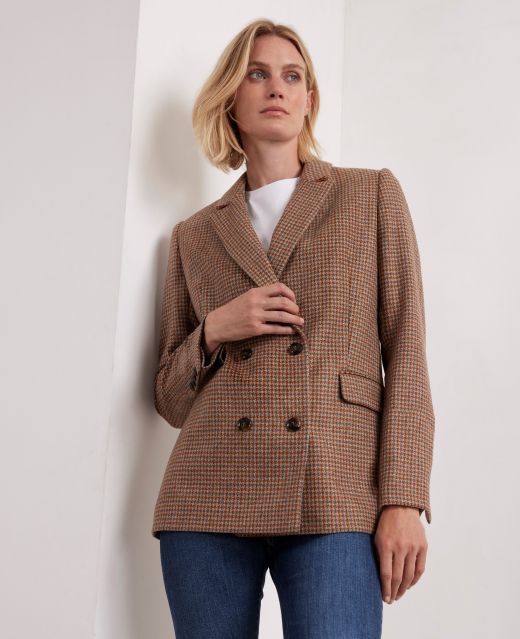 Really Wild Chelsea Double-Breasted Wool Jacket Different Angle 1