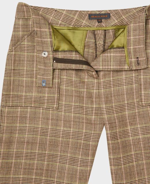 Really Wild Tweed Shorts with Patch Pocket  Different Angle 1