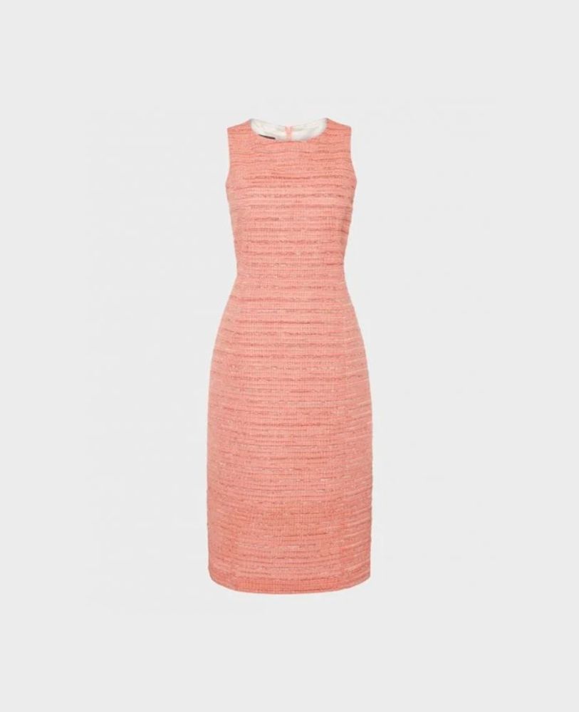 Shift Dress in Coral Silver | Really Wild Clothing | Dress | Front image 