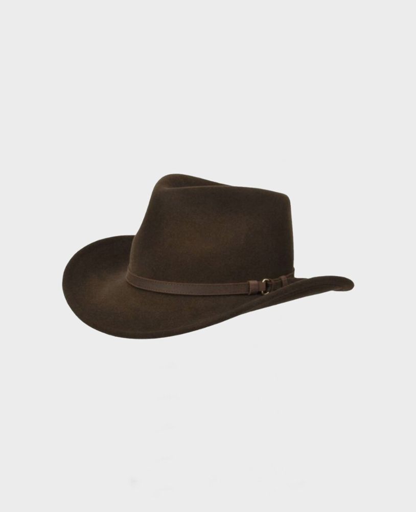 Outback hat in Brown | Really Wild Clothing | Accessories | Front image 