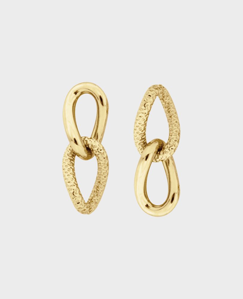 Taylor earrings gold | Really wild clothing 