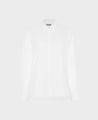 Oversized Shirt in White | Really Wild Clothing | Cotton Shirt | Front Image 