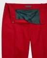 Turn up Trousers Red | Really wild clothing | Trousers | Lining Detail