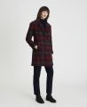Kingsley Coat Burgundy Red | Really wild clothing | Coats | Front Model image 