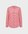 Liberty Print Classic Silk Shirt, Pink Sprig | Really Wild Clothing | Flat Shot