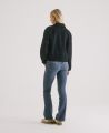 Hampstead Wool Cropped Jacket, Navy | Really Wild Clothing | Model Back