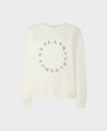 Organic Cotton Sweatshirt, Cream | Really Wild Clothing | Flatshot