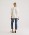 Organic Cotton Sweatshirt, Cream | Really Wild Clothing | Back Model Image 