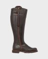 Wider Spanish Boots in Brown Leather| Really Wild Clothing | Footwear | side image