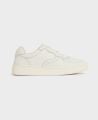 Soludos Roma Leather Trainers, White | Sneakers | Footwear | Really Wild |Side View