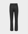 Straight Leg Leather Jeans, Marsh | Leather Trousers | Really Wild Clothing | Flat Shot
