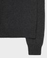 Turtleneck Cashmere and Wool Blend Jumper, Charcoal | Really Wild | Flatshot Two