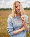 Extrafine Lambswool Fair Isle Jumper, Glacial Blue Fair Isle | Really Wild | Campaign Image One
