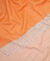 Wool and Cashmere Blend Scarf, Orange | Really Wild | Packshot Two