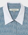 Liberty Cotton Classic Long Sleeve Shirt, Blue Peacock | Really Wild | Flatshot Two
