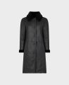 Reversible Teddy Coat, Black | Really Wild | Flatshot Two