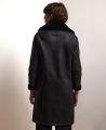 Reversible Teddy Coat, Black | Really Wild | Flatshot One