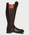 La Mancha Waterproof Spanish Boots | Really Wild Clothing | Footwear | Side image with open zip
