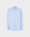 Classic Shirt in Blue Prince of Wales Check | Really Wild Clothing | Shirts | Front image 