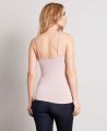 Plain Camisole in Blush | Really Wild Clothing | Shirts and Blouses | Back image on model 