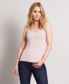 Plain Camisole in Blush | Really Wild Clothing | Shirts and Blouses | Front image on model 
