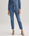 Agolde Riley HR Straight Crop Air Blue jeans | Really wild clothing | jeans | front image 