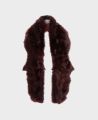 Shearling Toscana Stole | Really Wild Clothing | Accessories | Front image 
