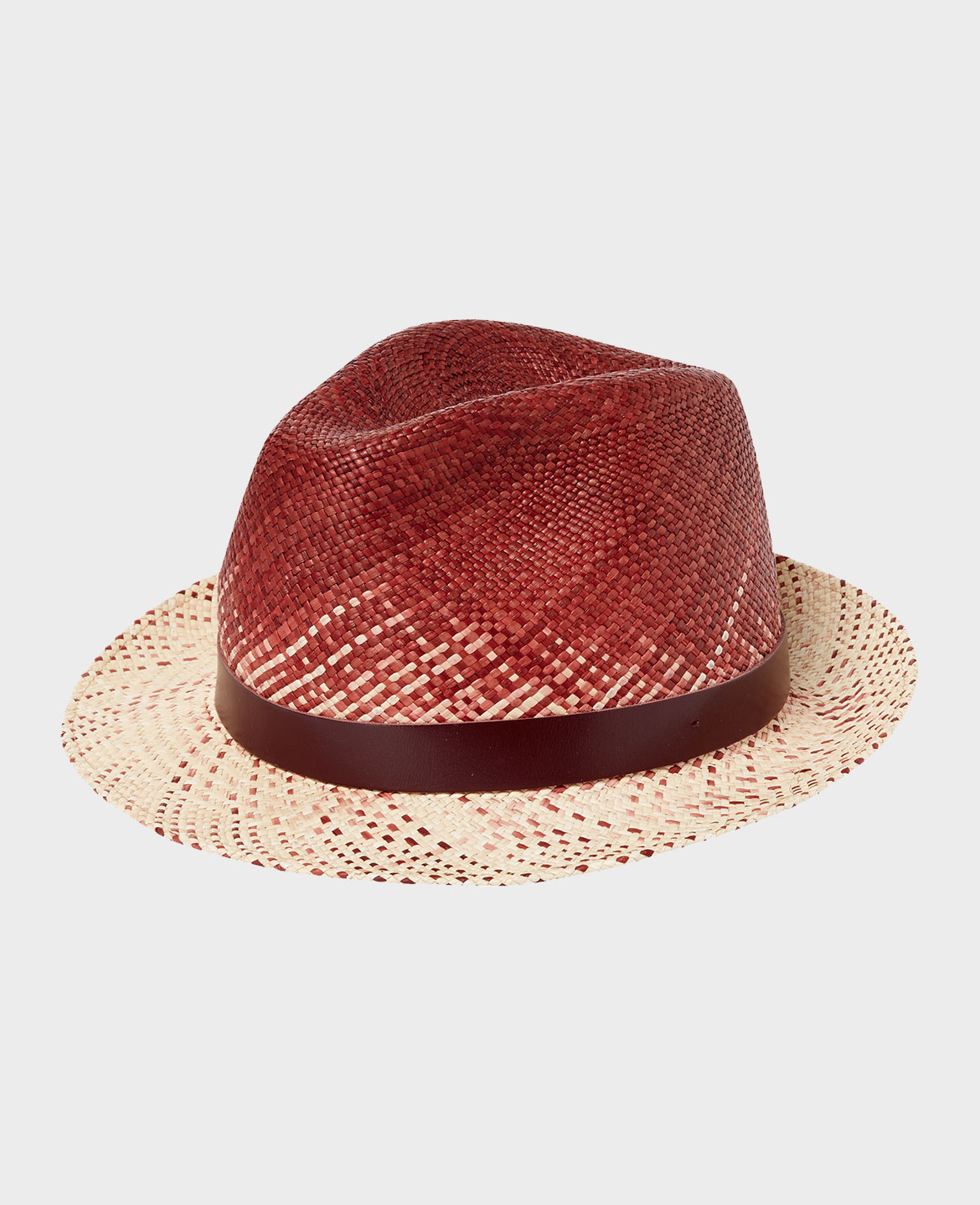 Hoxton Trilby Raffia Hat