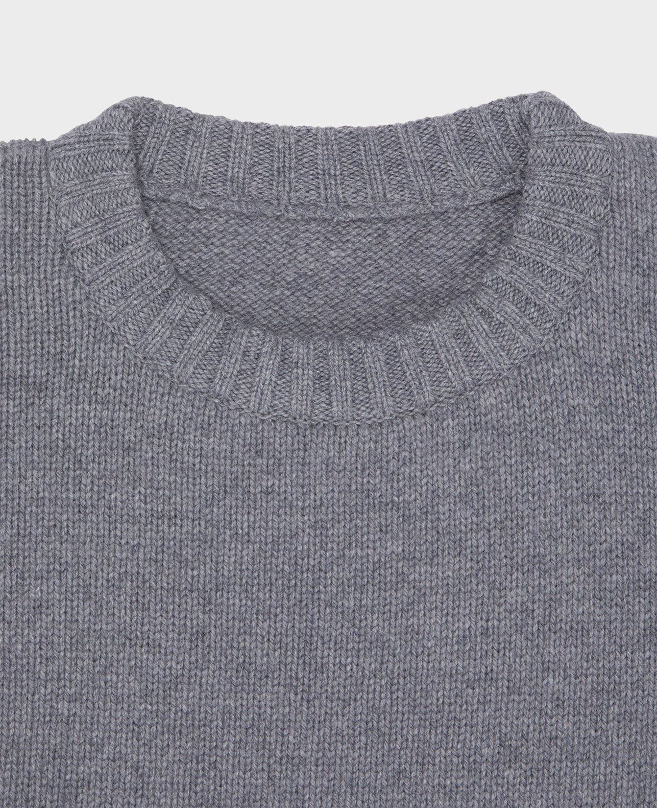 Relaxed Cashmere Mix Crew Neck Jumper
