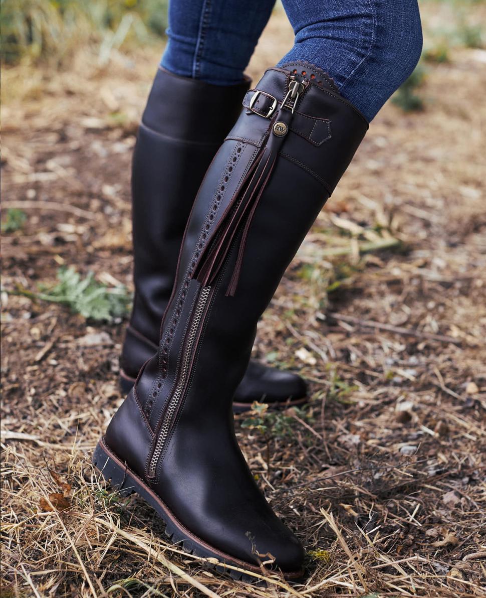 Spanish Boots, Brown Leather | Luxury Country Clothing | Really Wild